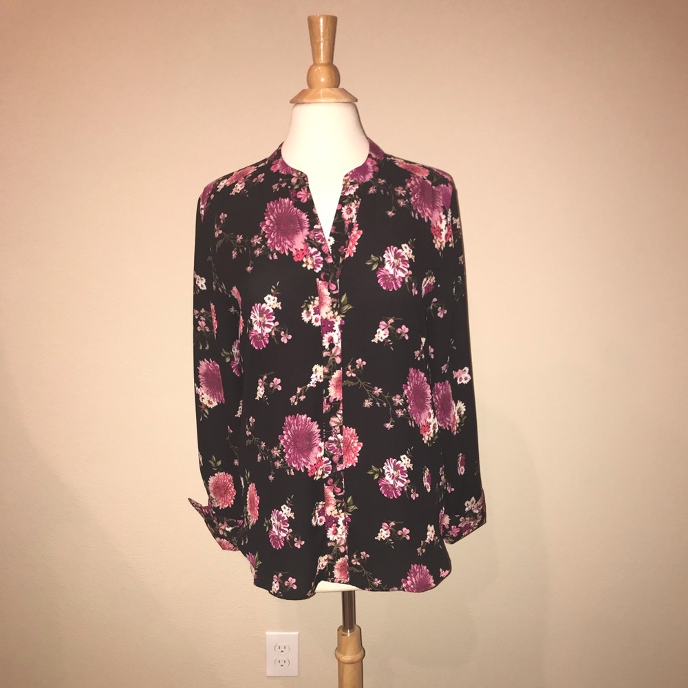 Kut from the Kloth Floral Blouse Size M